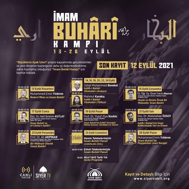 İmam Buhari. siyer vakfı